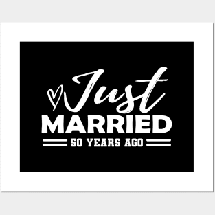 50th Wedding Anniversary - 50 years anniversary Posters and Art